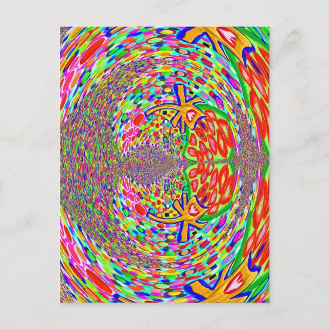 Carte Postale Trésor caché sous la mer - Mythologie indienne (Devant)