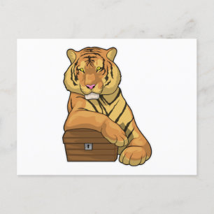 Carte Postale Trésor de tigre