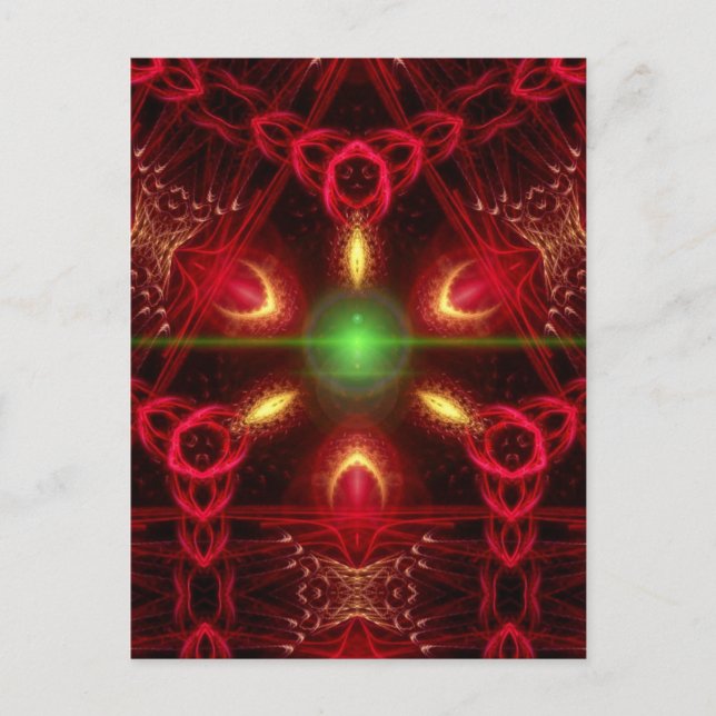 Carte postale Tri-Fractal (Devant)