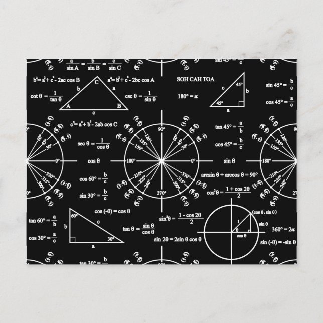 Carte Postale Triage et triangles (Devant)