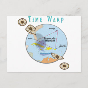 Carte Postale Triangle des Bermudes