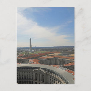 Carte Postale Triangle fédéral du monument de Washington