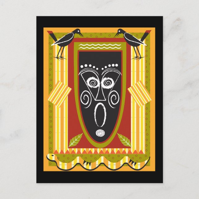 Carte Postale tribal2 (Devant)