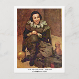 Carte Postale Tribunal Jester Juan De Calabazas Par Diego Velazq