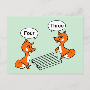 Carte Postale Trick d'illusion optique