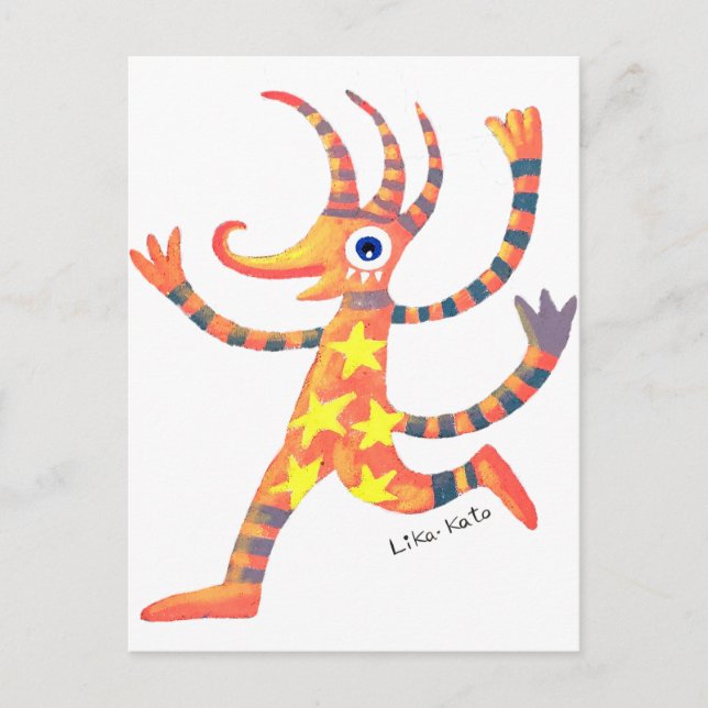 Carte Postale tricorne  (Devant)