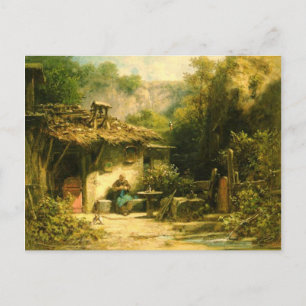 Carte Postale Tricot Hermit - Spitzweg