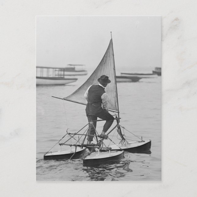 Carte Postale Tricycle aquatique (Devant)