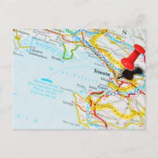 Carte Postale Trieste, Italie