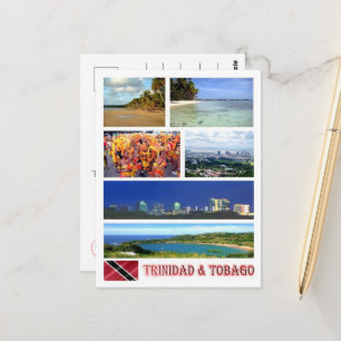 Carte Postale Trinidad and Tobago - Mosaic -