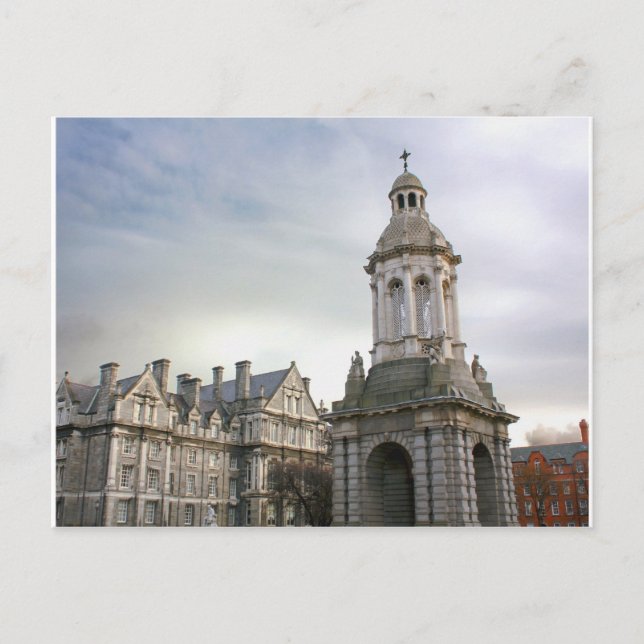 Carte Postale Trinity College Dublin (Devant)