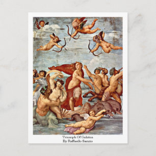Carte Postale Triomphe De Galatea, Par Raffaello Sanzio