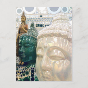 Carte postale Triple Bouddha