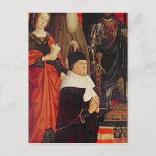 Carte Postale Triptyque de Moïse et de Bush en feu