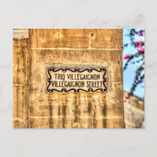 Carte Postale Triq Villegaignon, rue Malte