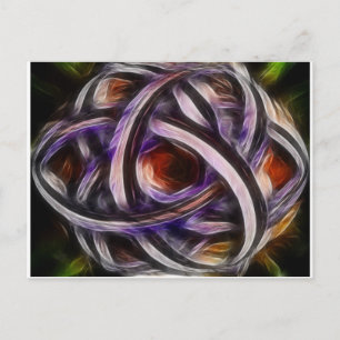 Carte Postale Triquetra de Violet