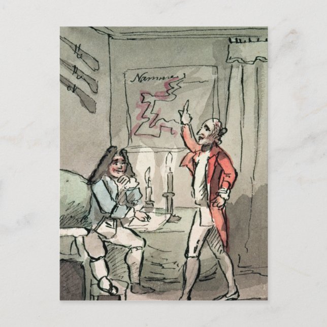 Carte Postale Tristram Shandy, 1786 (Devant)