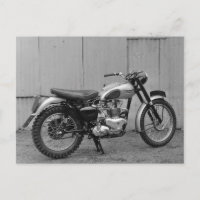 Triumph MC moto photo vintage