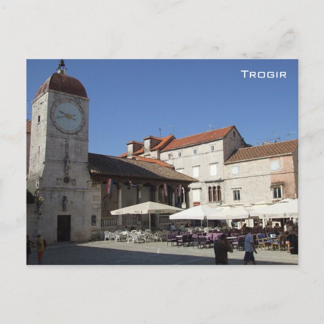 Carte Postale Trogir - Croatie (Devant)