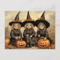 Trois adorables sorcières Vintages