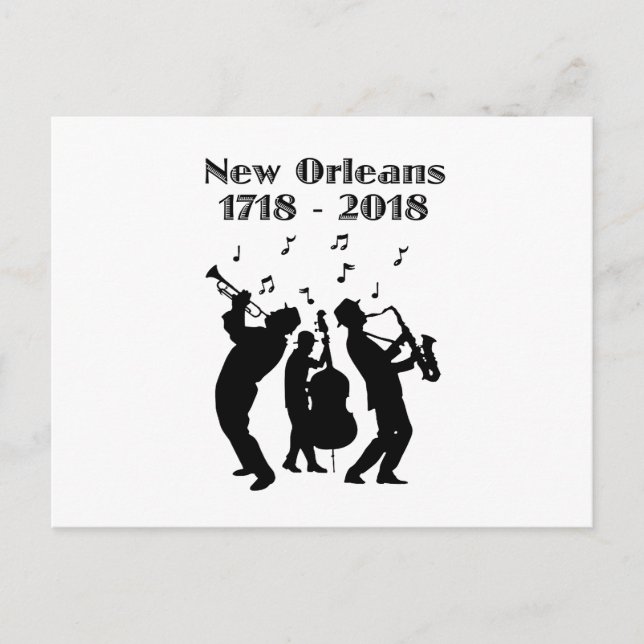 Carte Postale Trois centième anniversaire de La Nouvelle-Orléans (Devant)