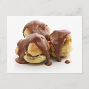 Carte Postale trois profiteroles