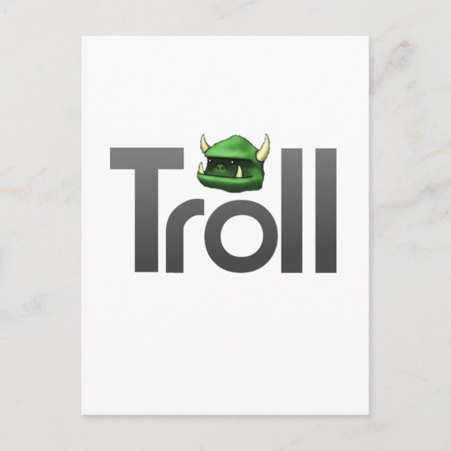 Carte Postale Troll (Devant)