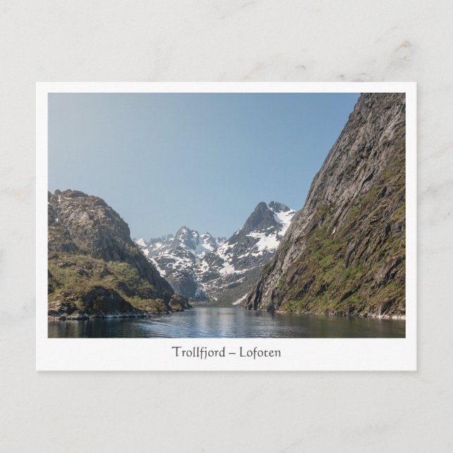 Carte Postale Trollfjord (Devant)