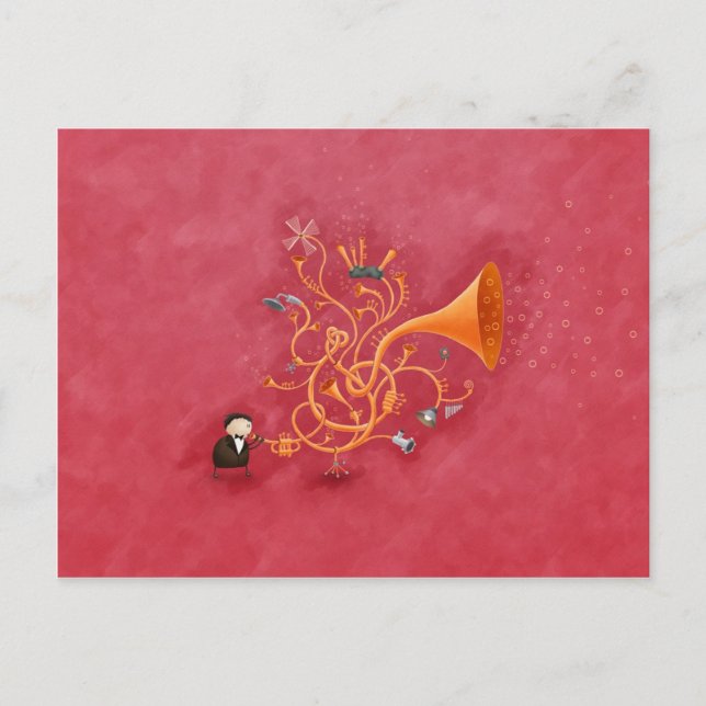 Carte Postale Trombombone (Devant)