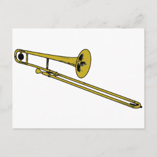 Carte Postale Trombone