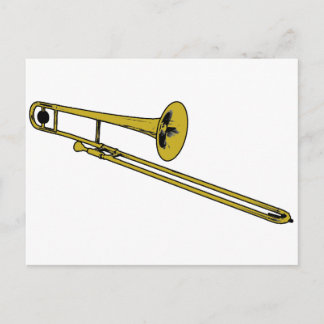 Carte Postale Trombone