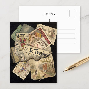 Carte Postale Trompe l’œil   E. Delcroix