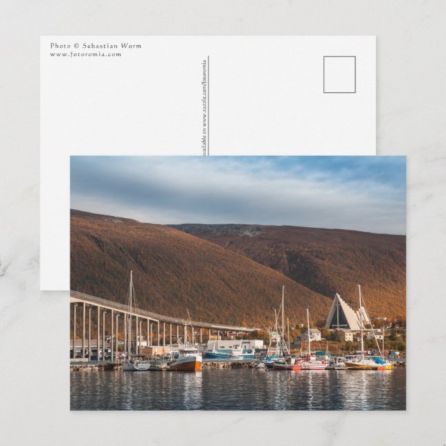 Carte Postale Tromso Norvège (Devant / Derrière)