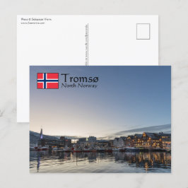 Carte Postale Tromso Norvège