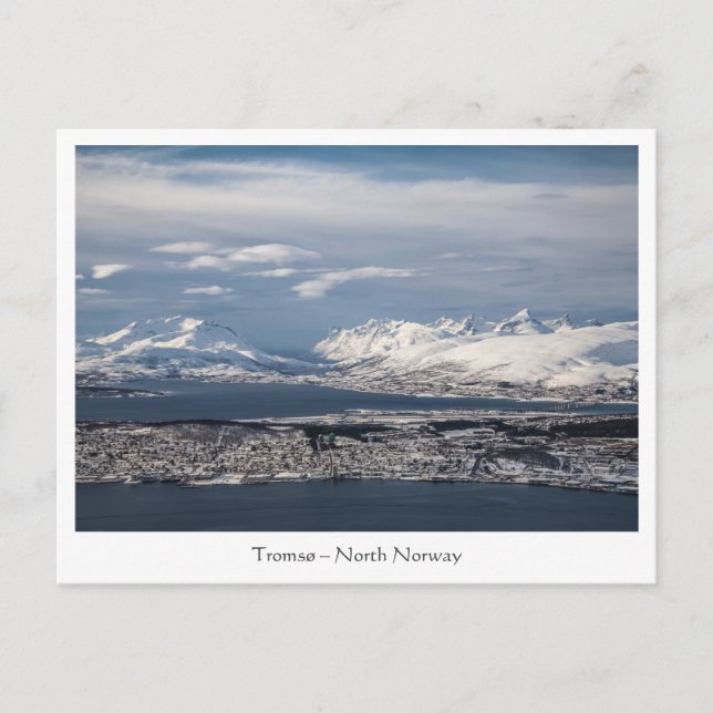 Carte Postale Tromso Norvège (Devant)