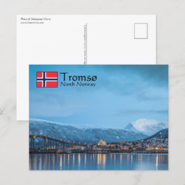 Carte Postale Tromso Norvège