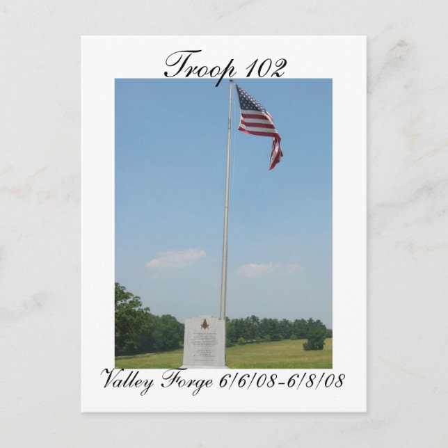 Carte postale Troop 102 (Devant)