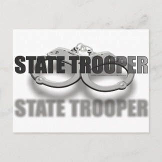 CARTE POSTALE TROOPER D'ÉTAT