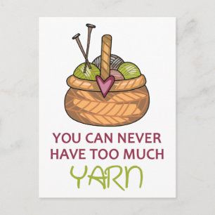 Carte Postale Trop de fils