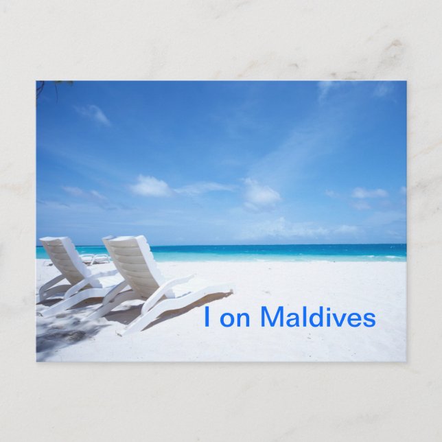 Carte Postale tropical (Devant)