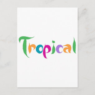 Carte Postale Tropical