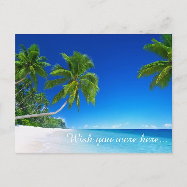 Carte postale Tropical Beach (Devant)