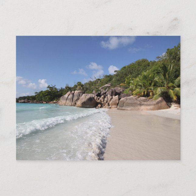 Carte Postale Tropical Beach, Seychelles, Indian Ocean (Devant)