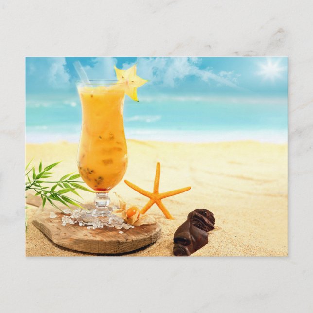 Carte postale Tropical Drink (Devant)