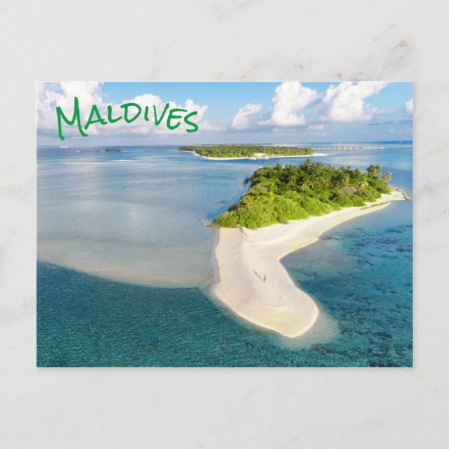 Carte Postale Tropical maldives Exotic Island (Devant)