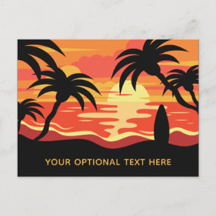 Carte postale Tropical Sunset