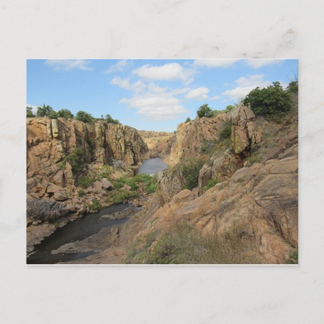 Carte Postale Trou de 40 pieds (Devant)