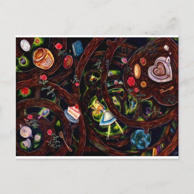 Carte Postale Trou de lapin (Devant)