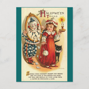 Carte Postale Trucs d'Halloween