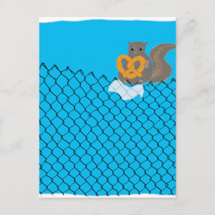 Carte Postale Truite d'écureuil